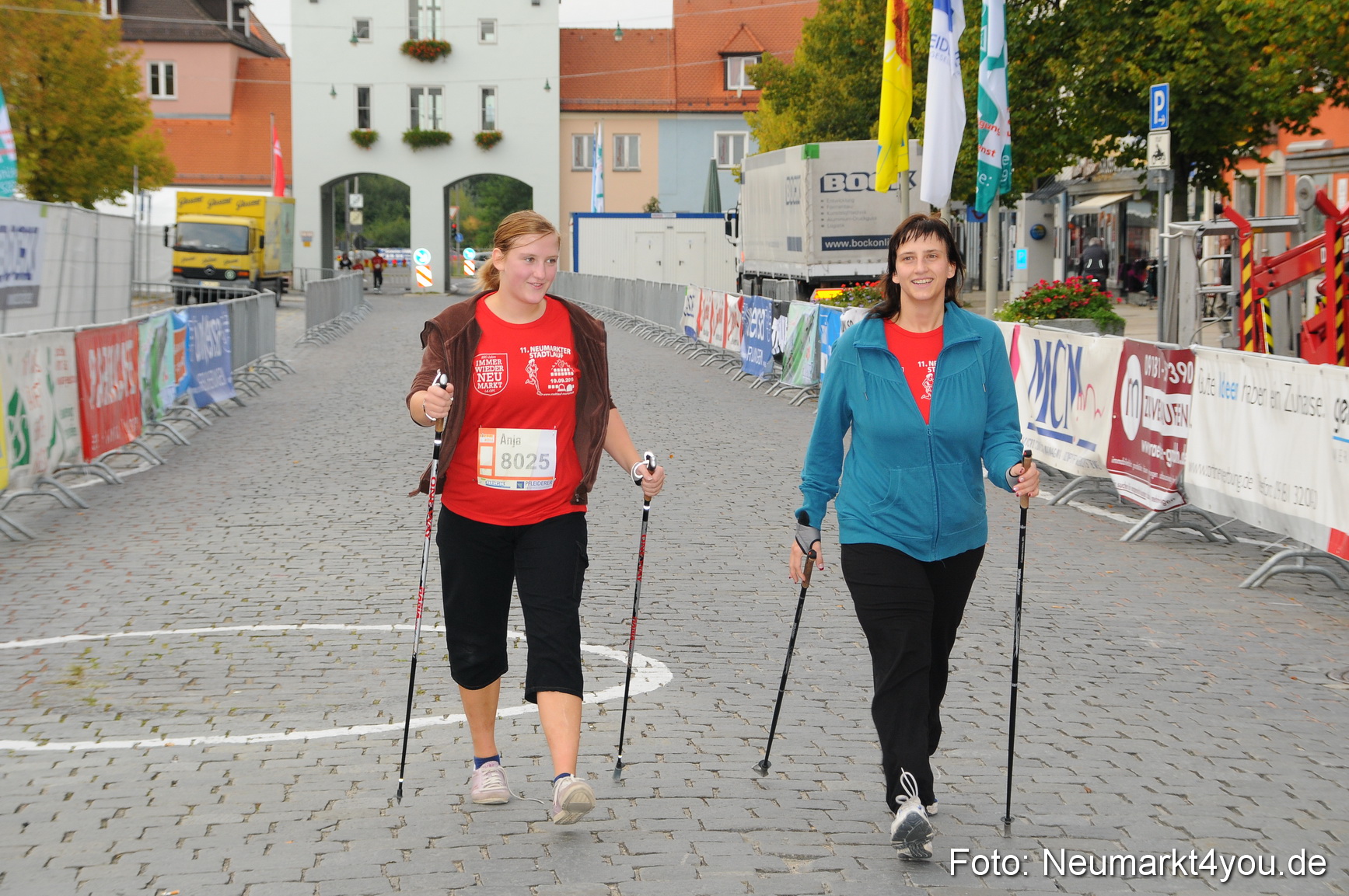 Nordic Walking Stadtlauf Neumarkt 180910 0046
